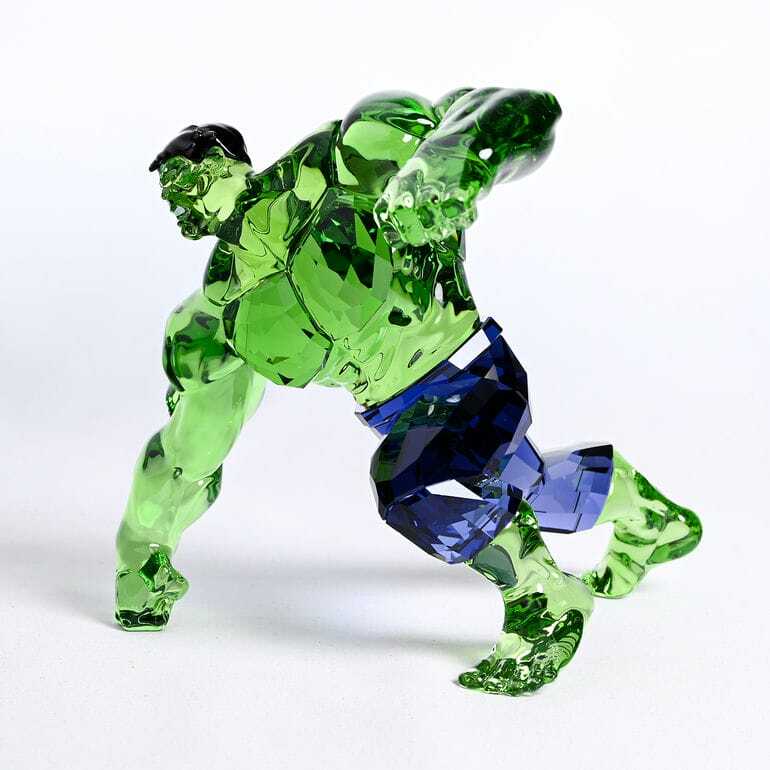スワロフスキー SWAROVSKI クリスタルフィギュア ハルク Hulk マーベル