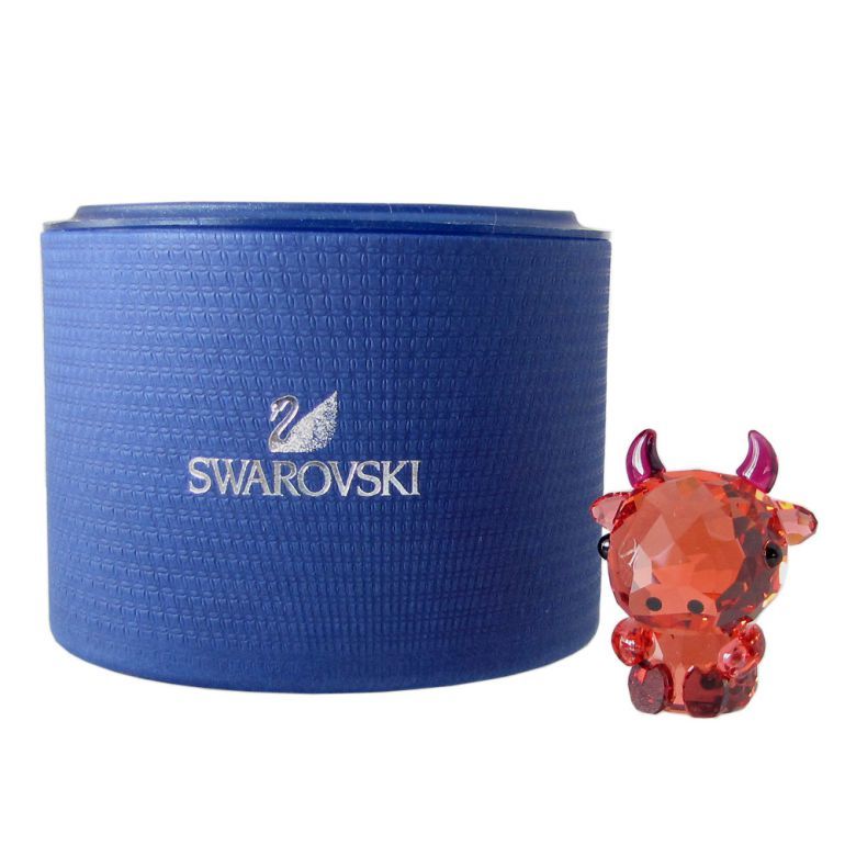 スワロフスキー クリスタルフィギュア 干支 十二支 丑 牛 ウシ