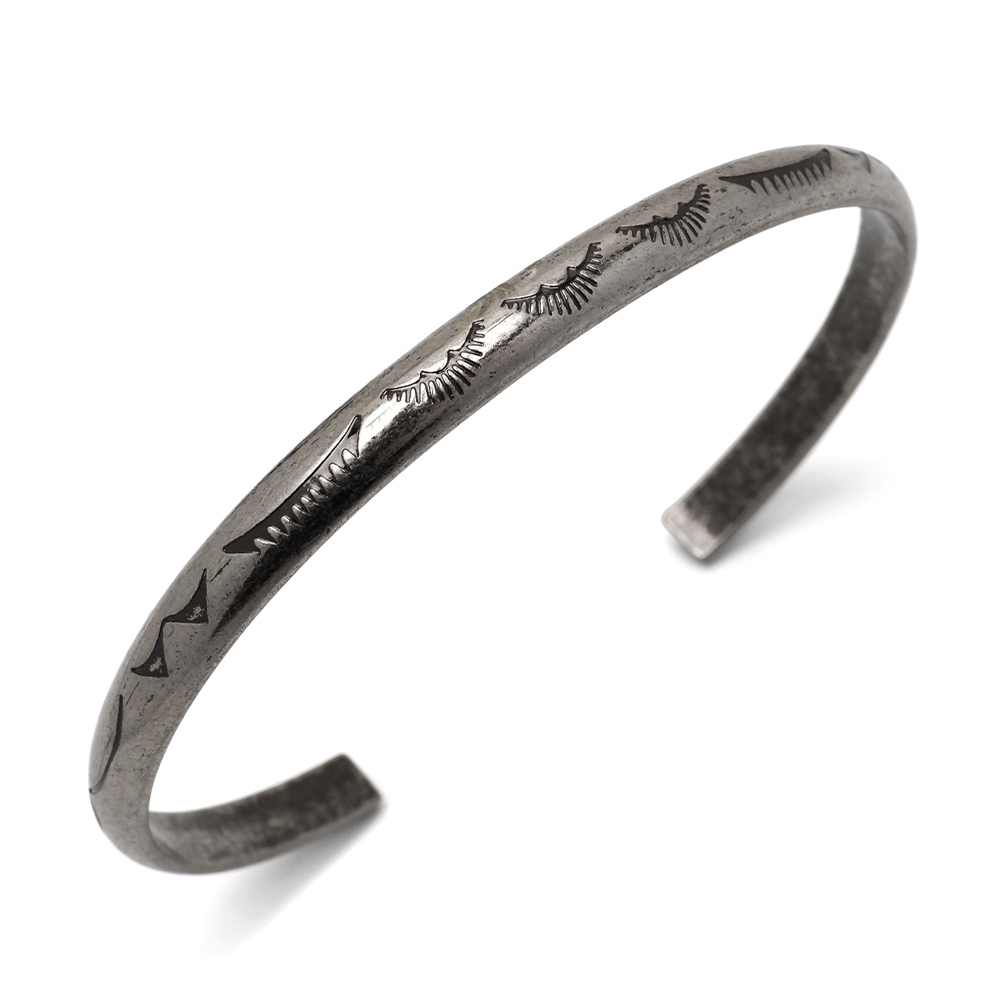 ステンレス アンティークバングル インディアンバングル ナバホ