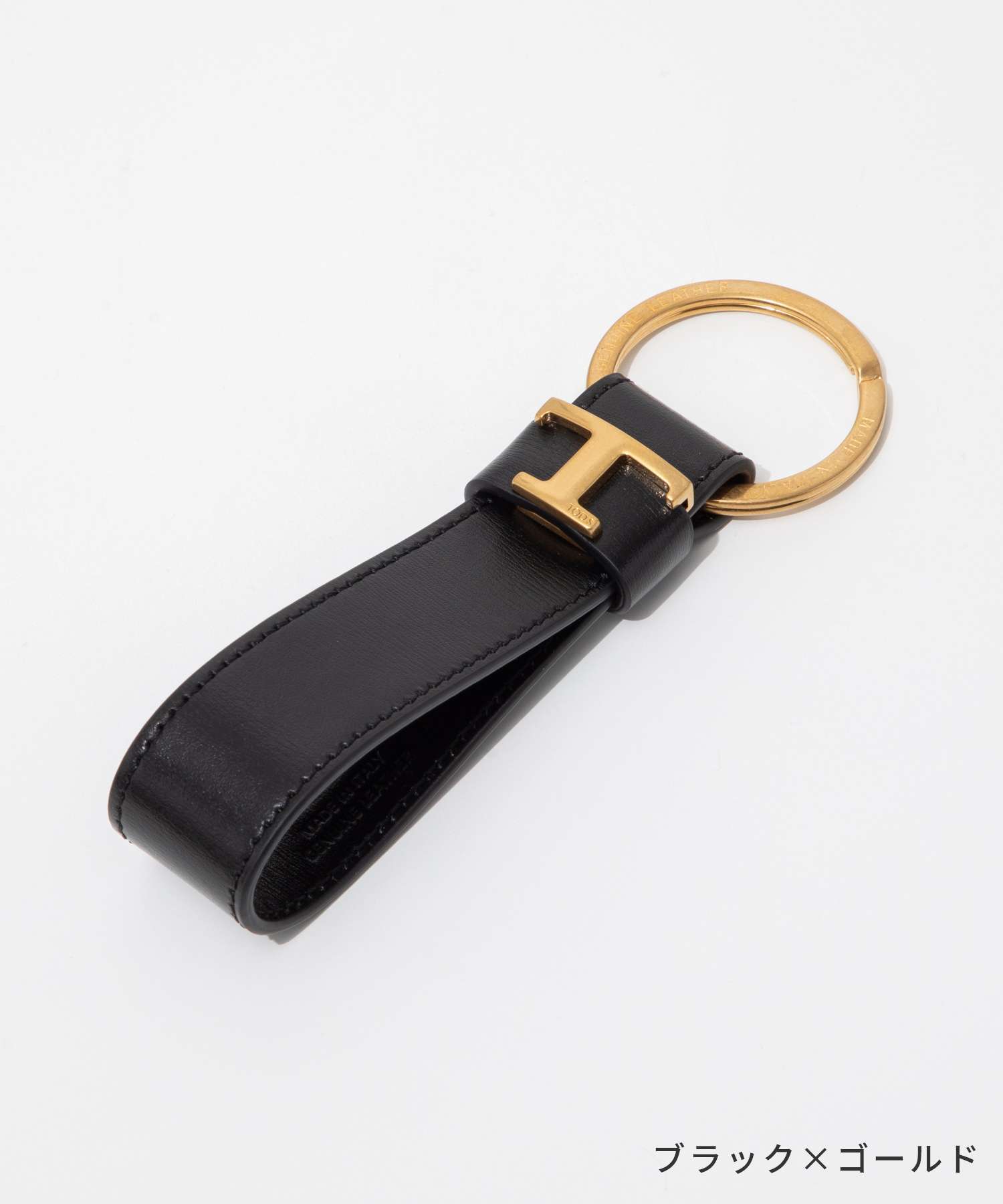 トッズ TOD'S XAMTSIGA200 RLO キーリング メンズ キーホルダー レザー