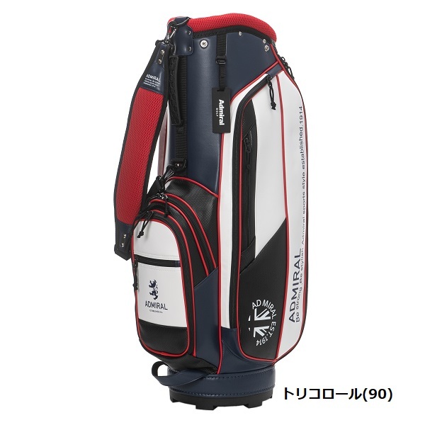 アドミラル ゴルフ キャディバッグ カートキャディバッグ ソフト