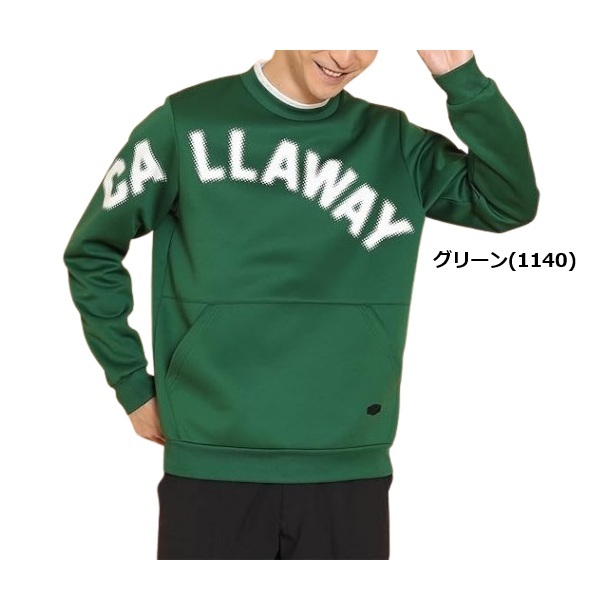 キャロウェイ ゴルフ メンズ スウェット ロゴプリントダンボール
