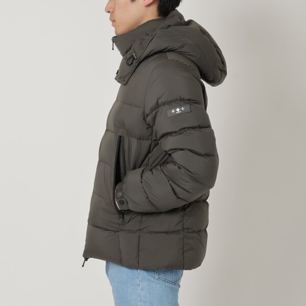 タトラス ダウンジャケット コート ボレボレ グレー メンズ TATRAS