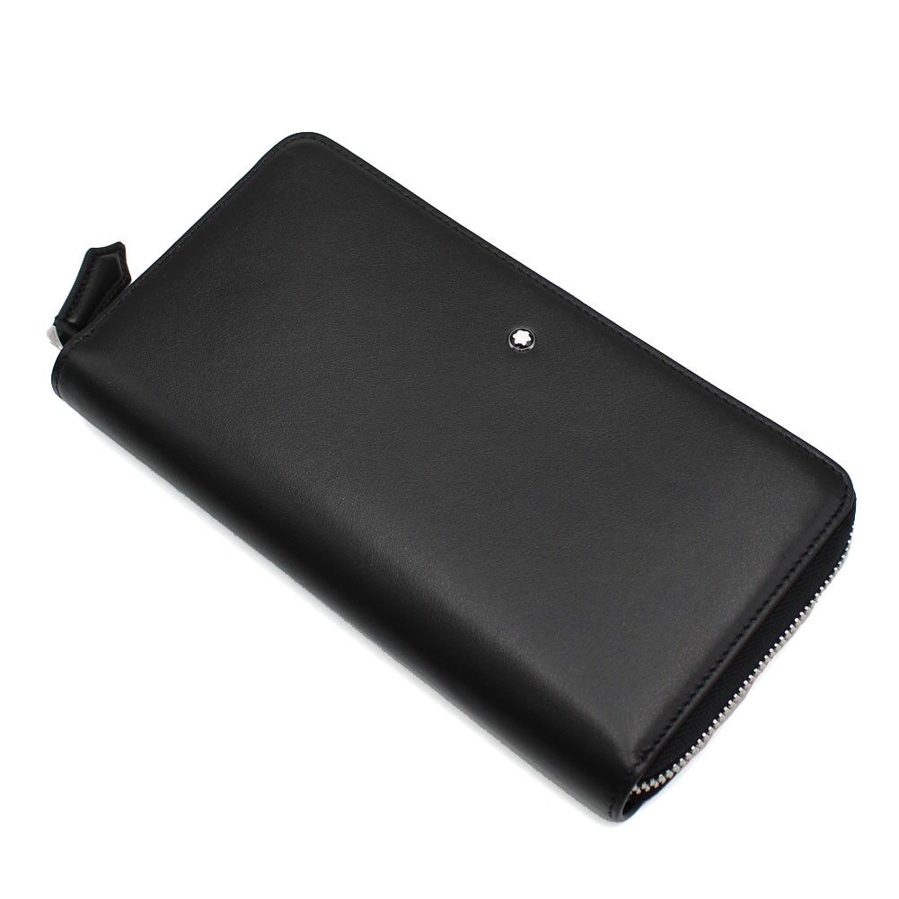 MONTBLANC モンブラン MB131251 ジップ ラウンド ロングウォレット 長