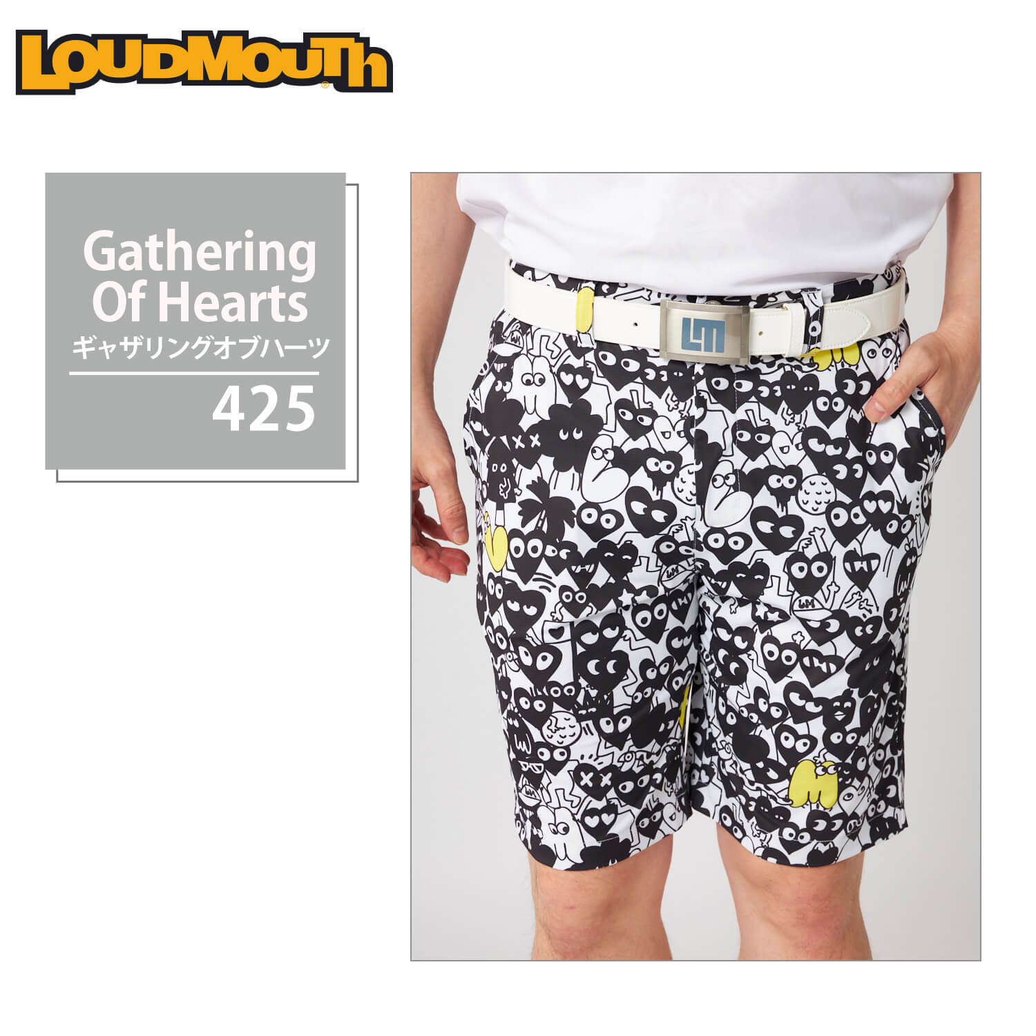 30%OFF】ラウドマウス ゴルフウェア ショートパンツ メンズ ハーフ