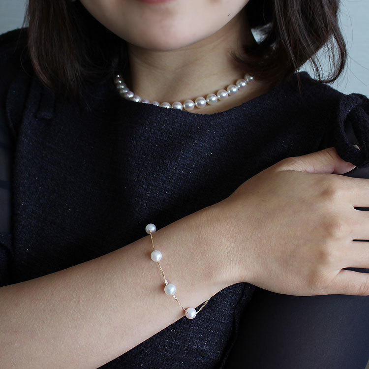 アコヤ真珠越し物 7-7.5mm】【ベビーパール】【真珠 ステーション