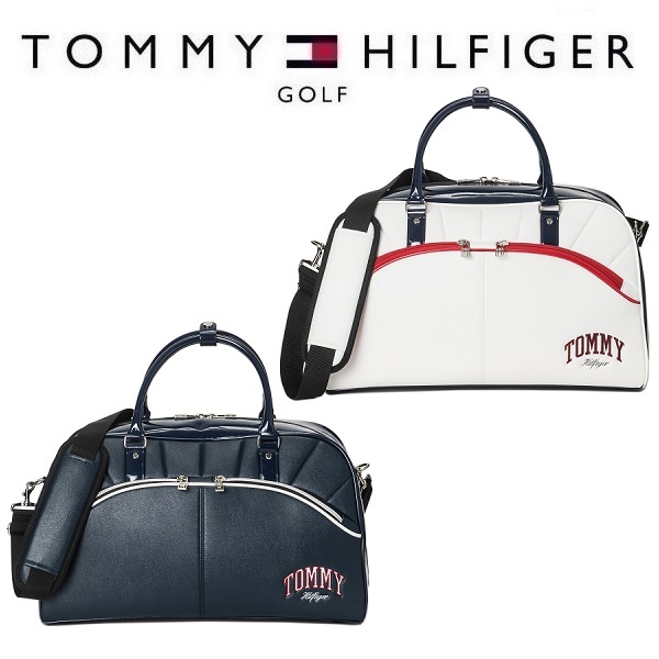 トミーヒルフィガー ゴルフ ボストンバッグ エナメルスポーツ TOMMY