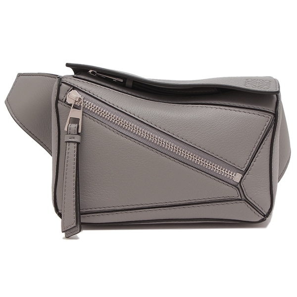 ロエベ ボディバッグ パズル バムバッグ ミニバッグ グレー メンズ