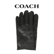 コーチ COACH メンズ グローブ 手袋 レザー カシミヤ混 54182 ブランド