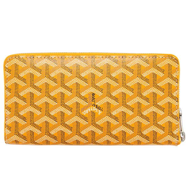 ゴヤール 財布 長財布 ファスナー ジップ GM APMZIPGM 08 イエロー