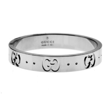 グッチ GUCCI アイコン リング ホワイトゴールド 073230 09850 9000