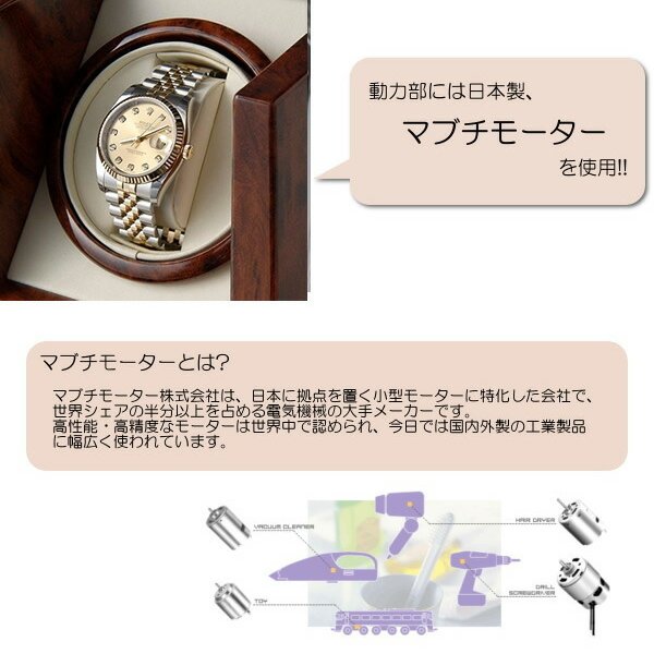 Royal hausen ロイヤルハウゼン 時計ワインダー 自動巻き