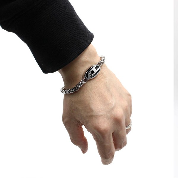 ディーゼル DIESEL ブレスレット DX1469040 ロゴ Dロゴ チェーン