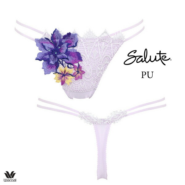 ワコール サルート 72G ショーツ PTJ472M ソング（Tバック