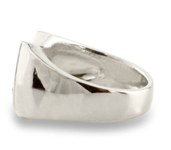 10金 印台 メンズ リング 馬蹄 k10 ダイヤモンド 指輪 馬 蹄鉄 メンズ