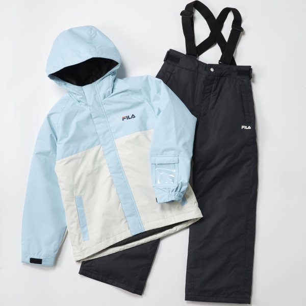 FILA フィラ スキーウェア キッズ 上下セット ジュニア セパレート