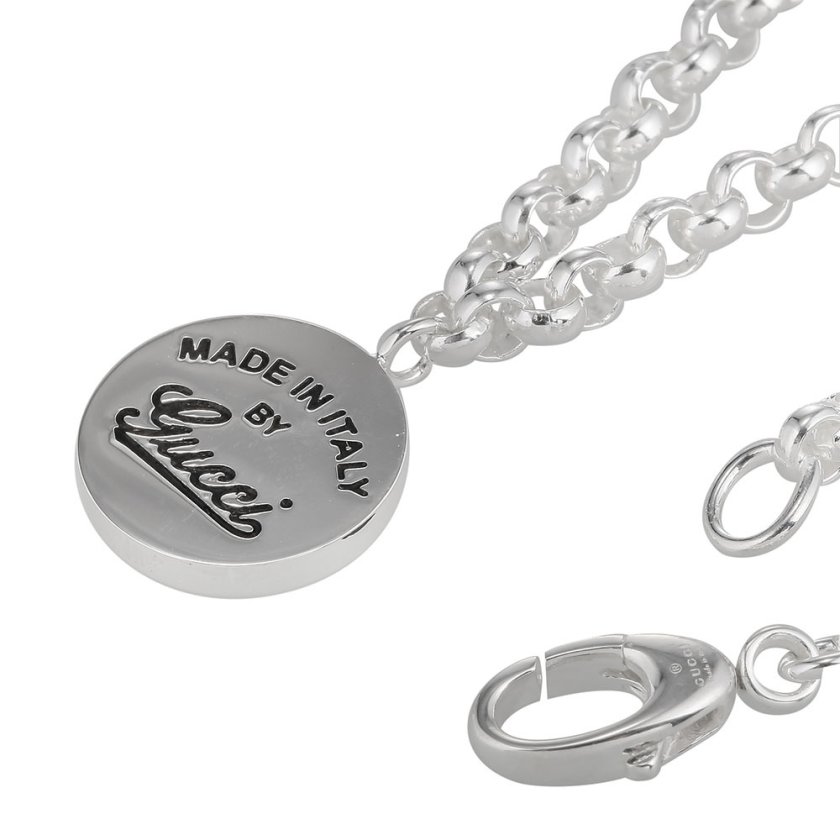 グッチ GUCCI トレードマーク シルバー ネックレス ペンダント 311095