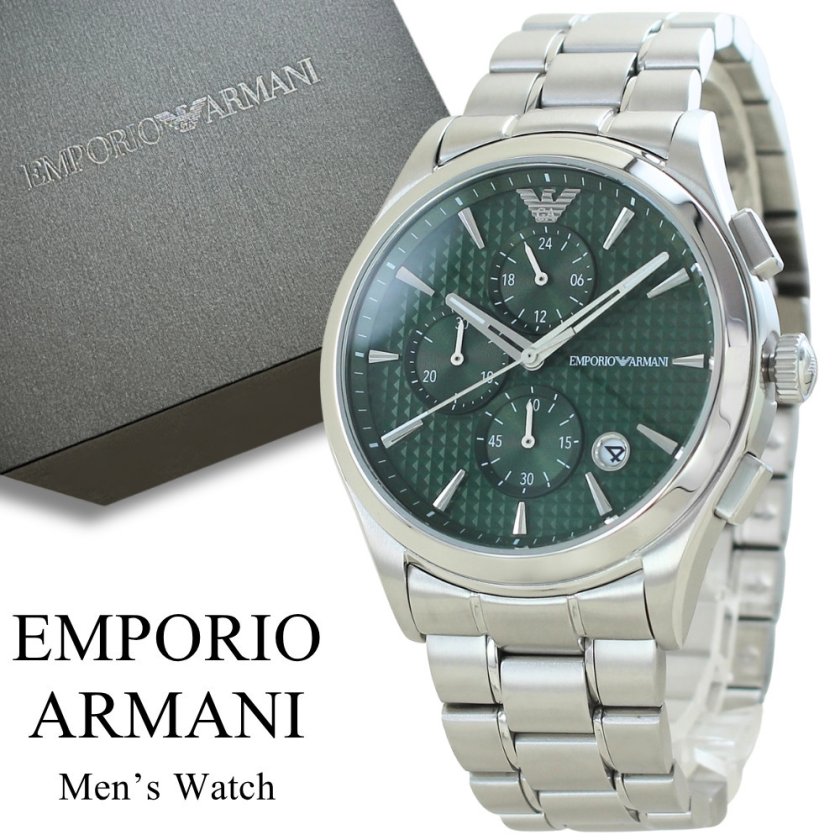 エンポリオアルマーニ 腕時計 メンズ EMPORIO ARMANI クロノグラフ