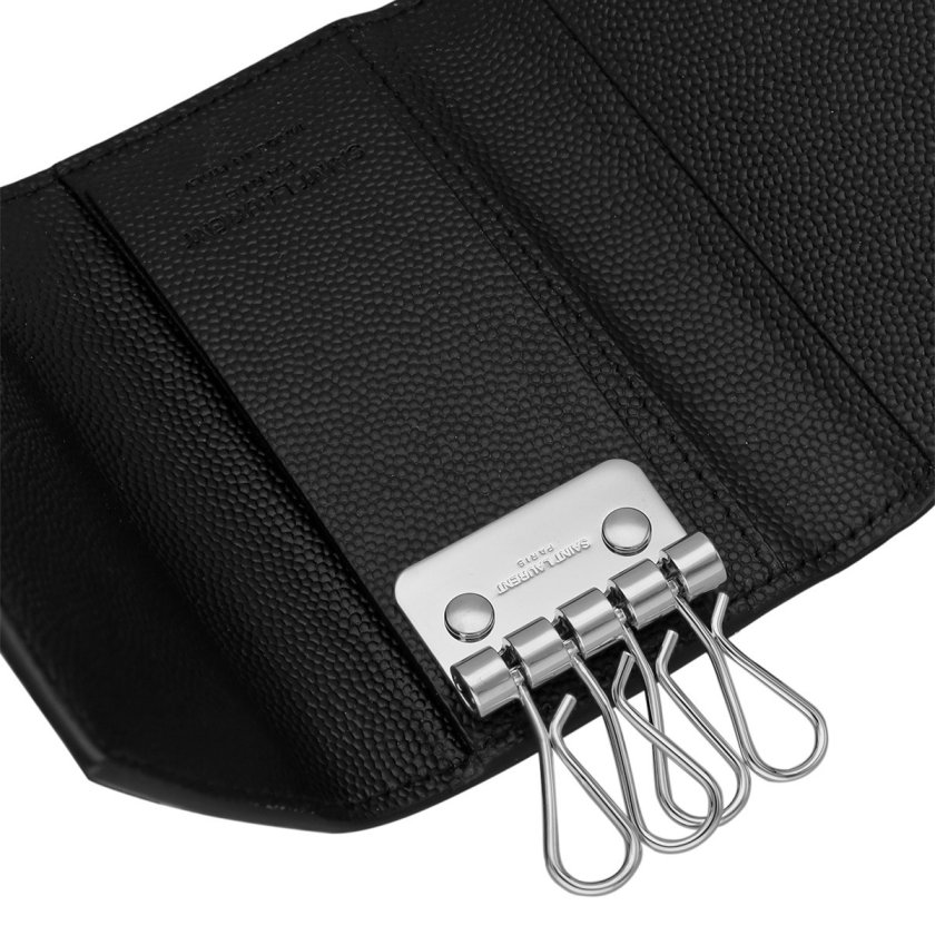 サンローラン SAINT LAURENT キーケース キーリング 4連キーフック