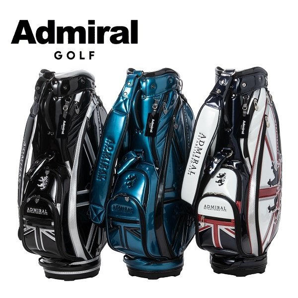アドミラル ゴルフ キャディバッグ エナメル Admiral Golf ADMG3BC5 お