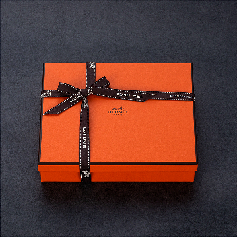 HERMES エルメス ヴィドポッシュ セリエ 小物入れ トレー 名入れ彫刻代