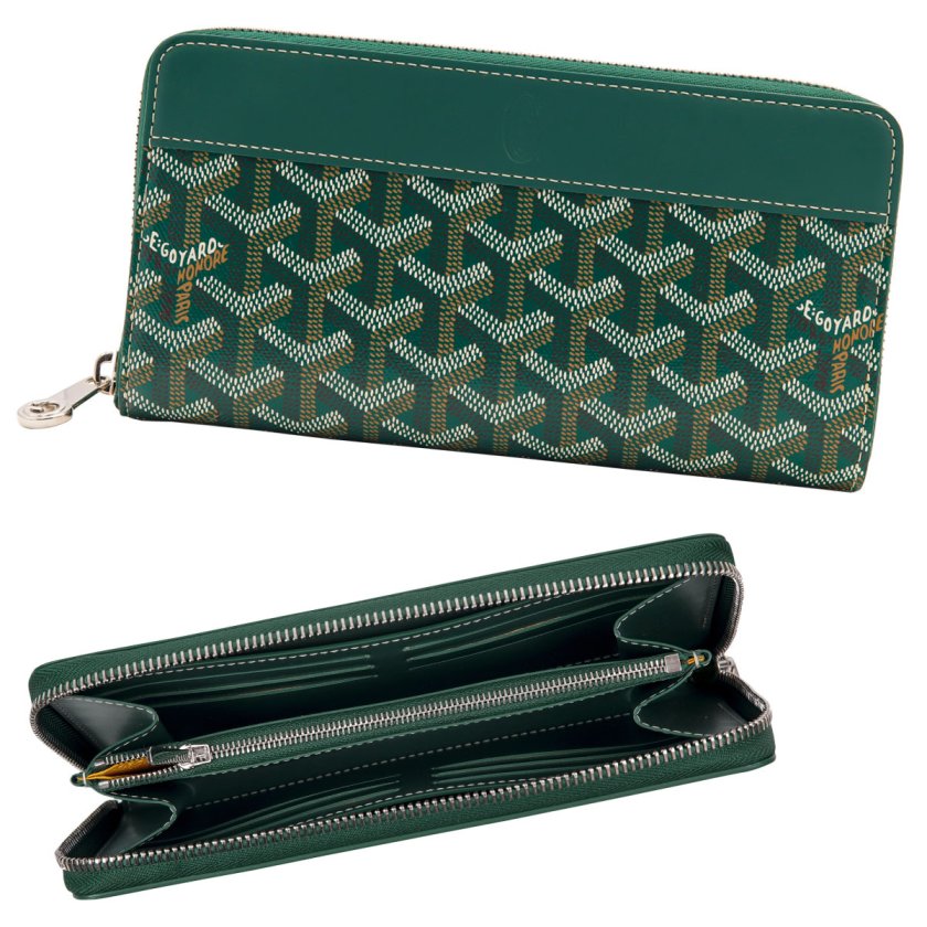 ゴヤール 財布 長財布 ファスナー ジップ GM APMZIPGM 09 グリーン