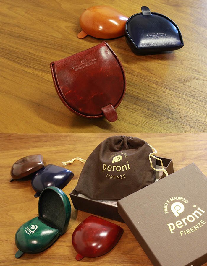 Peroni ペローニ コインケース 小銭入れ 財布 ウォレット 革小物 牛革