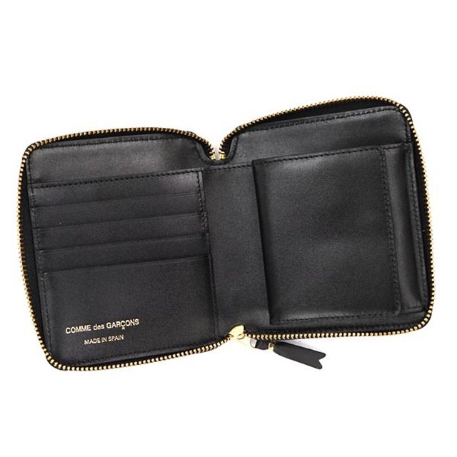 コムデギャルソン COMME des GARCONS 財布 二つ折り ブラック 黒