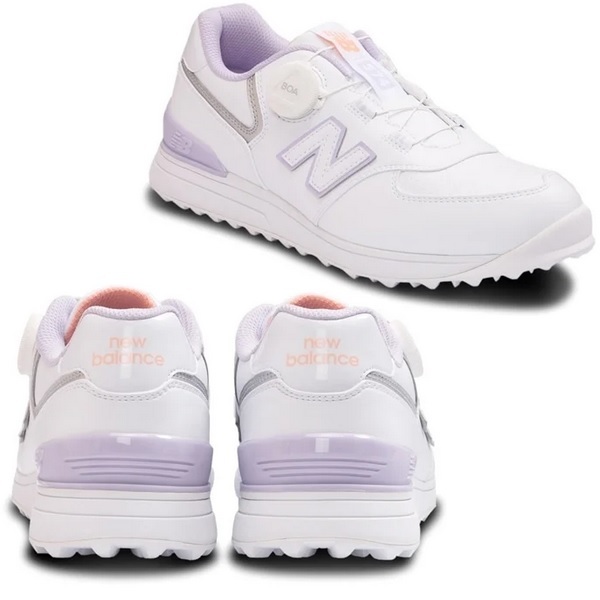 レディース ニューバランス ゴルフシューズ スパイクレス ボア WGBS574