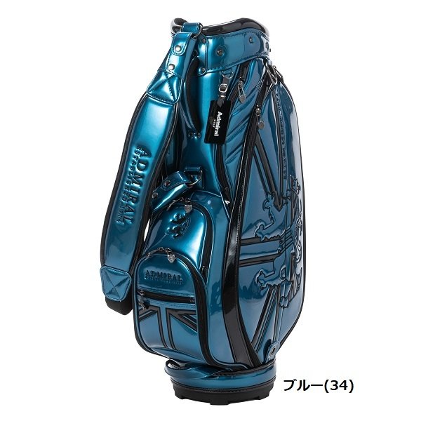 アドミラル ゴルフ キャディバッグ エナメル Admiral Golf ADMG3BC5 お