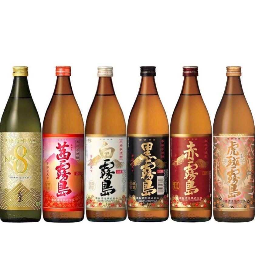 送料無料】【焼酎セット】限定品入り 6種類の霧島飲み比べセット