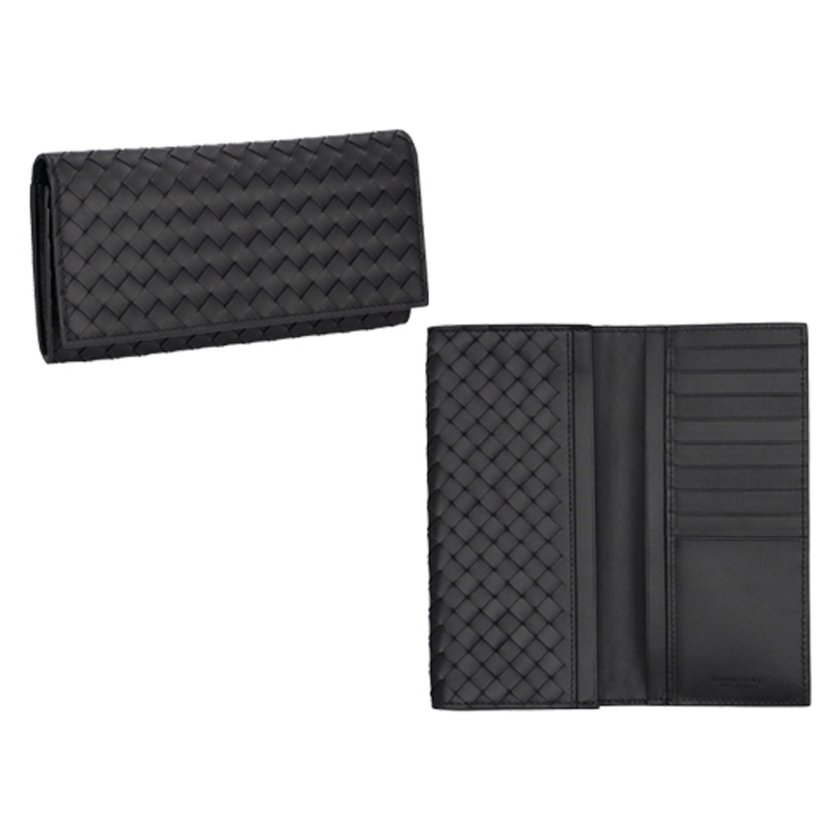 ボッテガヴェネタ BOTTEGA VENETA 財布 長財布 フラップ式長財布