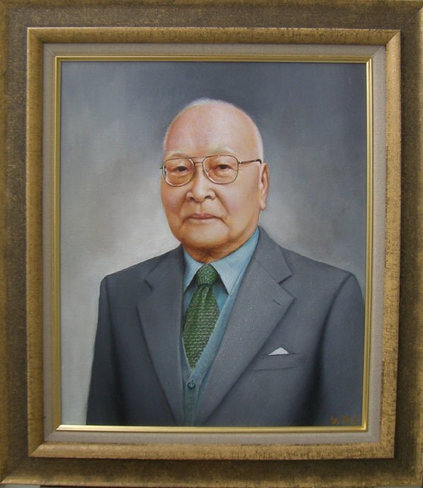 油絵 肖像画 永遠の記念品 お祝い 写真から描く 本格的な精密写実的な