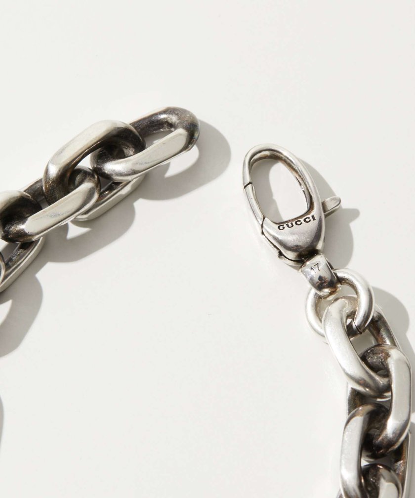 グッチ GUCCI 627068 J8400 ブレスレット INTERLOCKING G BRACELET L