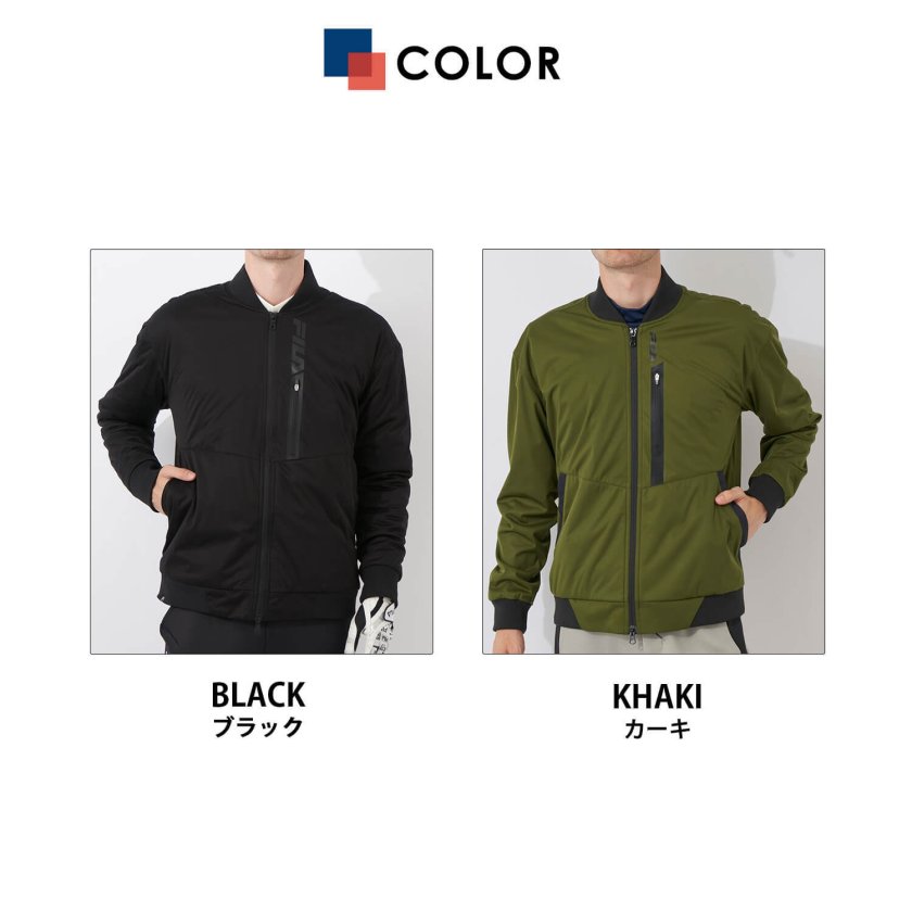 FILA GOLF フィラゴルフ ゴルフウェア メンズ ブルゾン ブランド 秋 冬