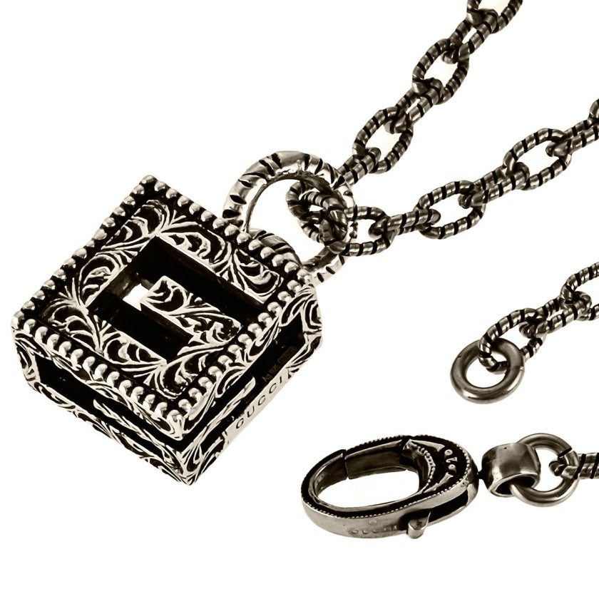 グッチ GUCCI ネックレス 552768 J8400 0811 G CUBE Gキューブ