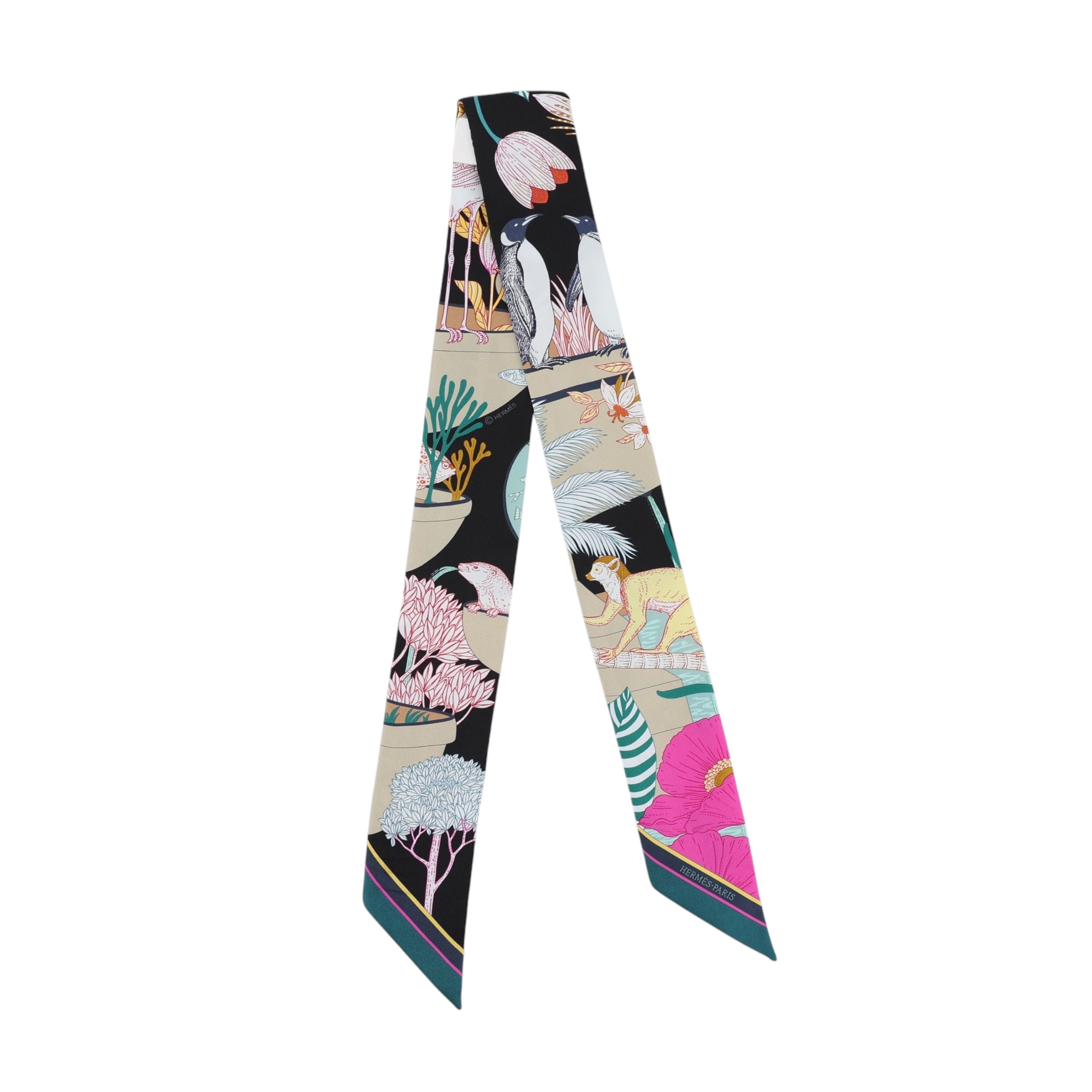 ランク N 新品 HERMÈS エルメス ツイリー プレシャス・パラダイス