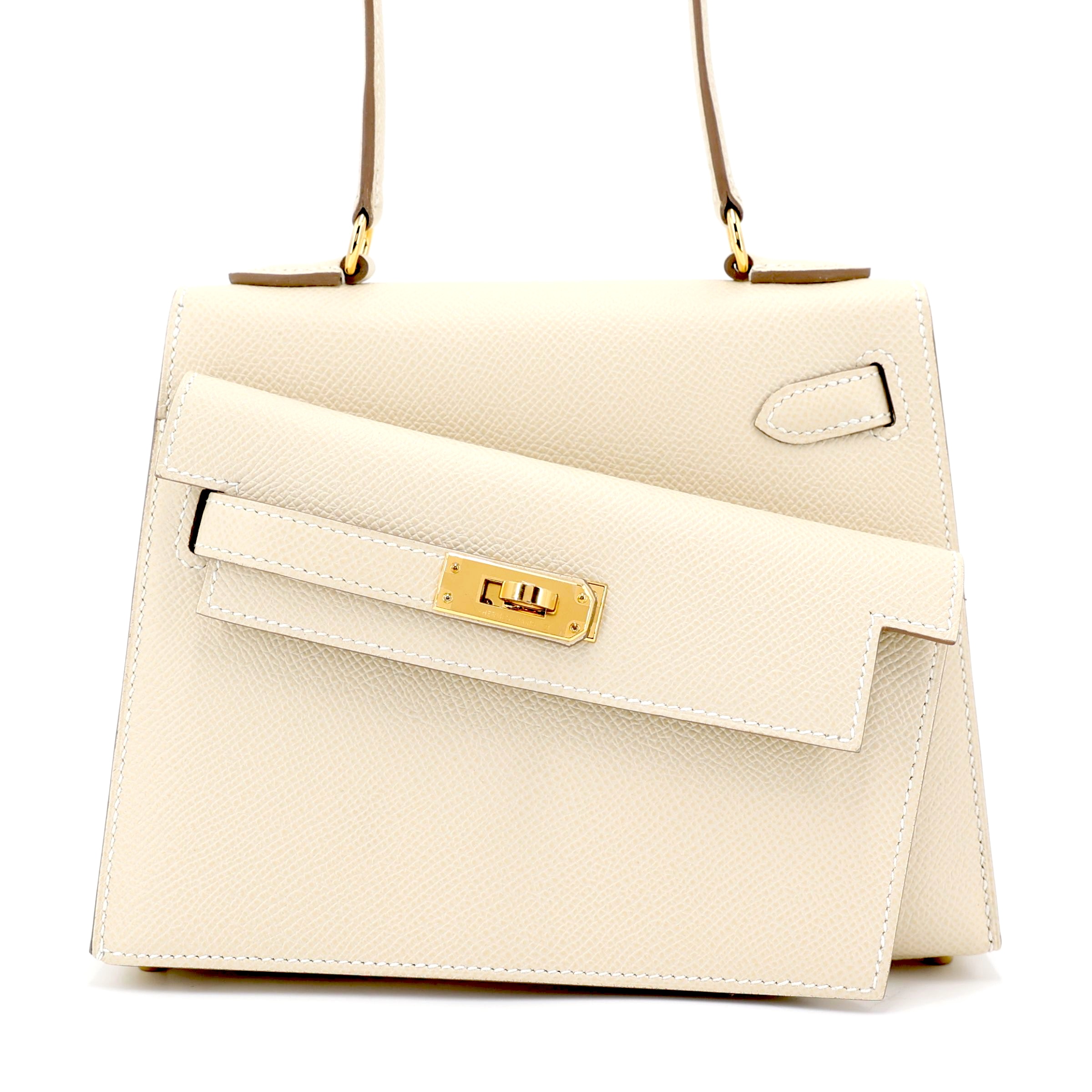 Unused ( Rank NS ) HERMÈS Limited Edition Kelly 20 en Desordre