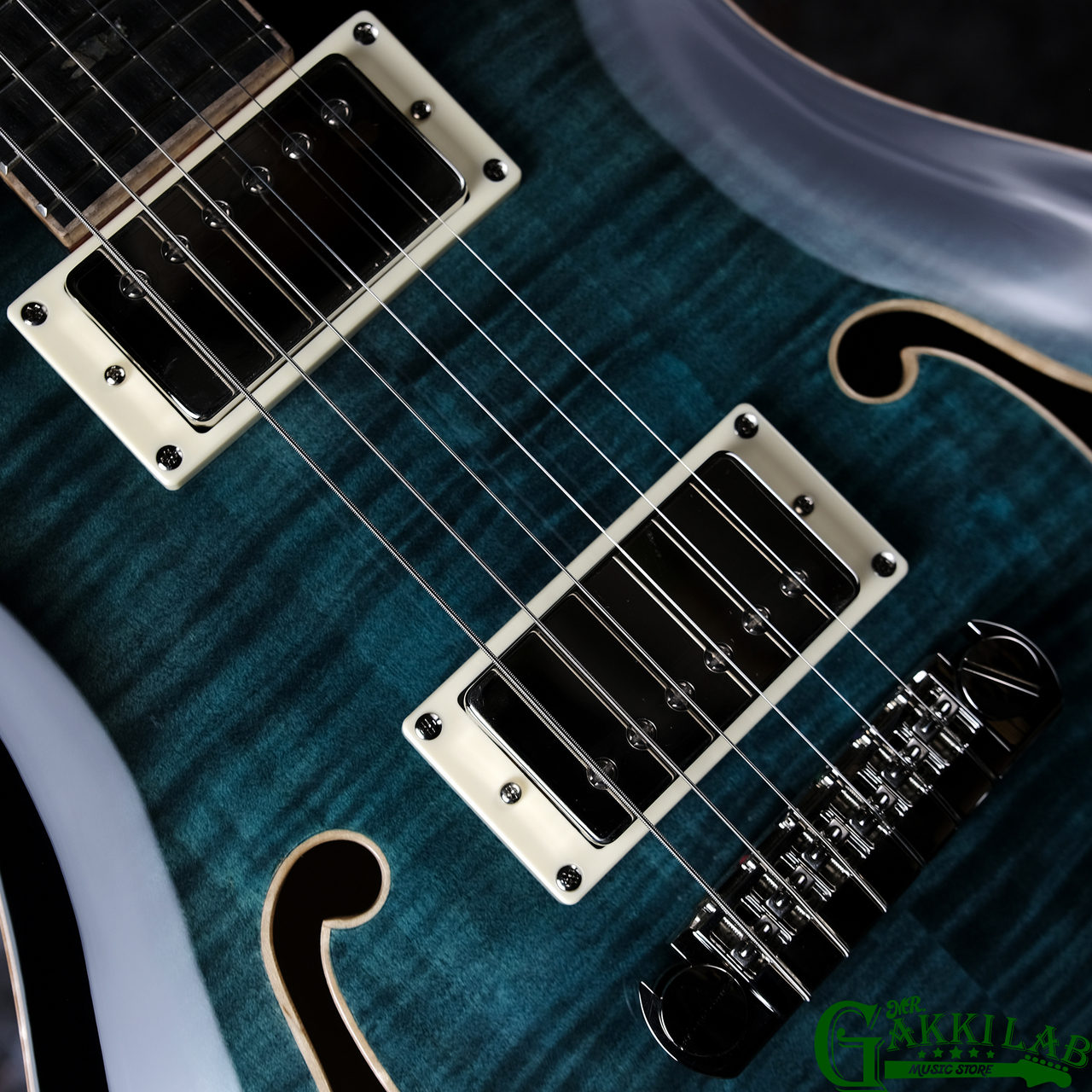 Paul Reed Smith(PRS) 2025 SE Hollowbody II Piezo Peacock Blue