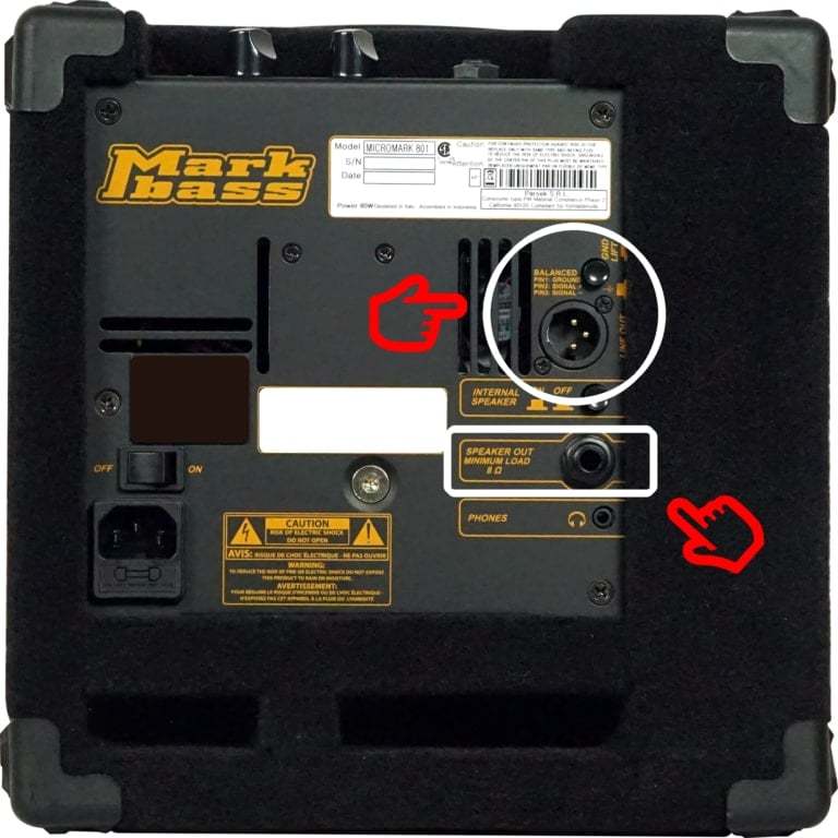 Markbass MICROMARK 801 MAK-MICROM8 マークベース 50W 50ワット