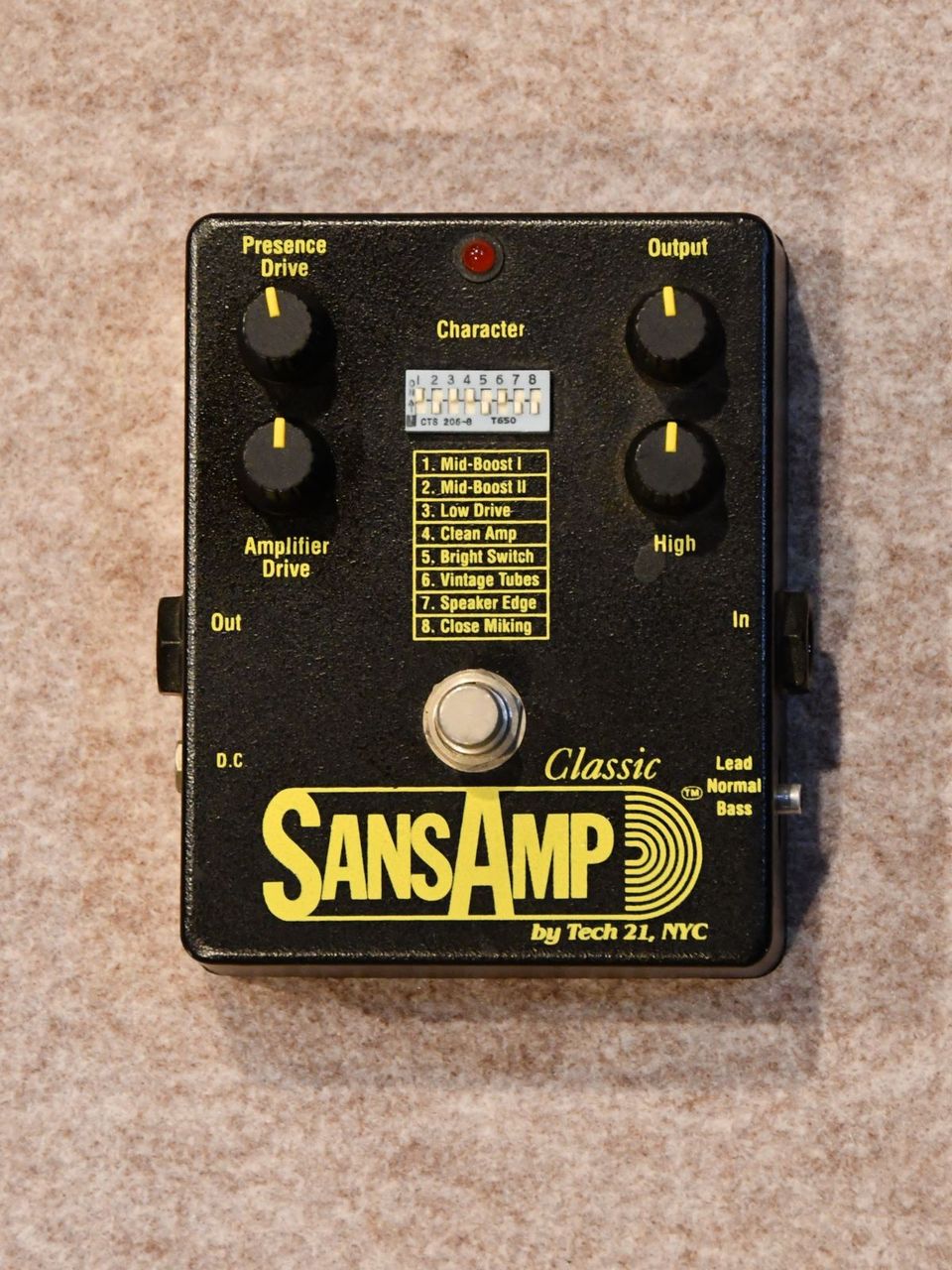 TECH21 SANSAMP CLASSIC（中古）【楽器検索デジマート】