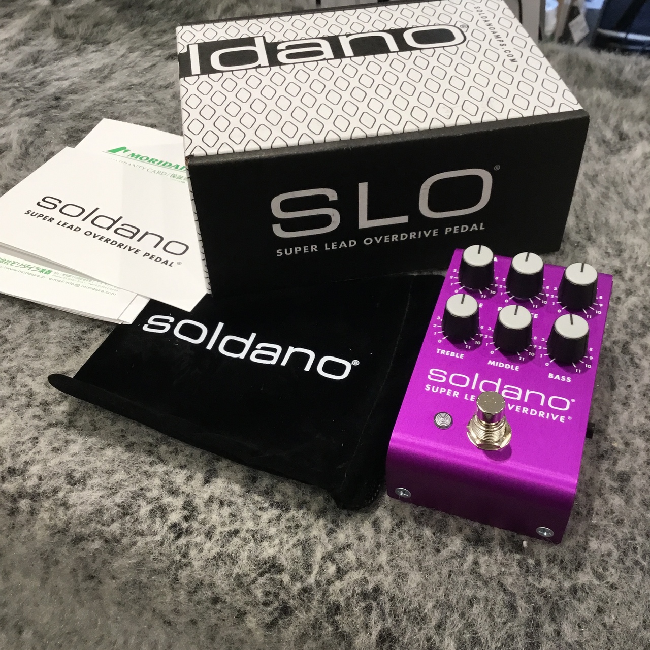 Soldano (ソルダーノ) SLO Pedal / Purple Anodized【送料無料】（新品