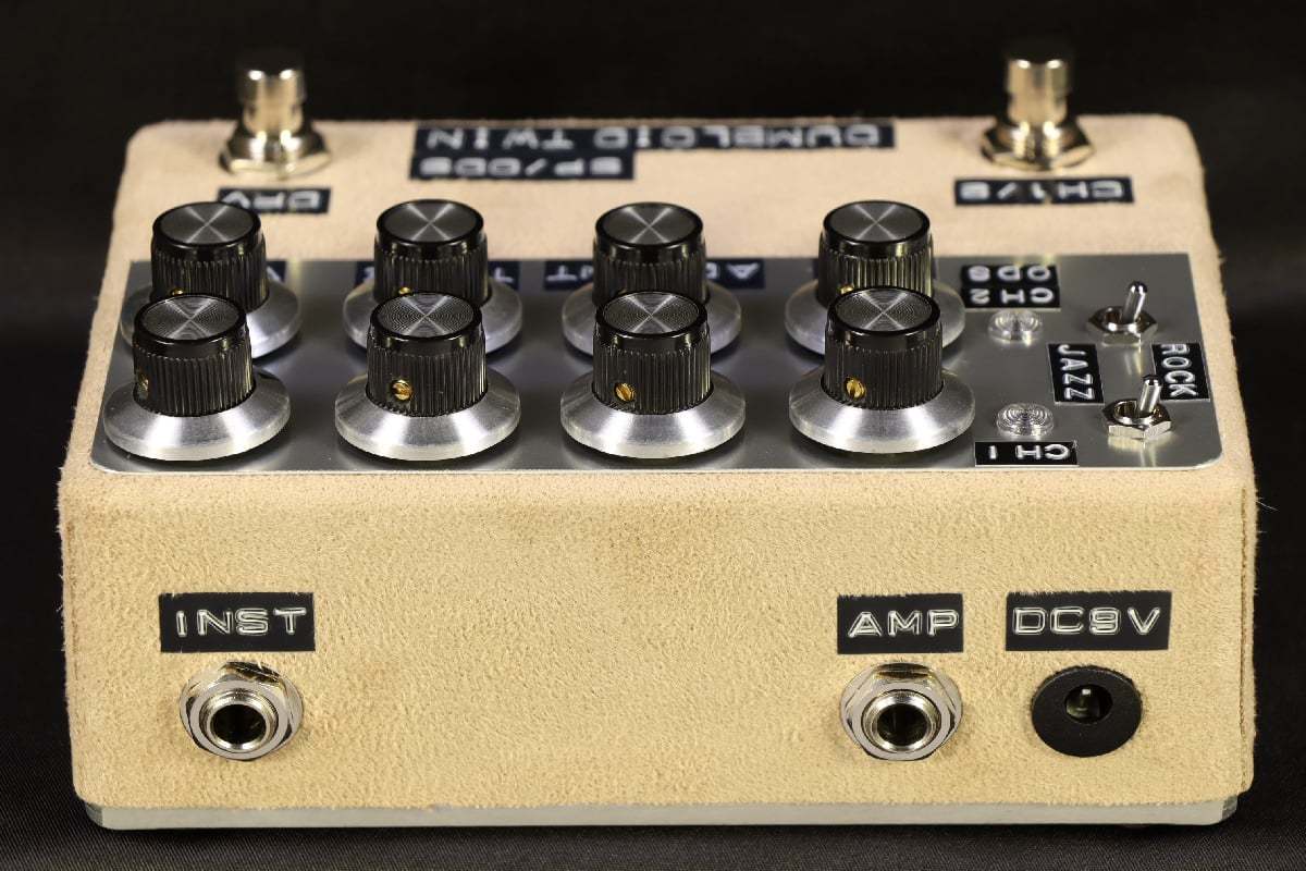 Shins Music Dumbloid Twin SP/ODS Beigh Suede with Jazz/Rock SW