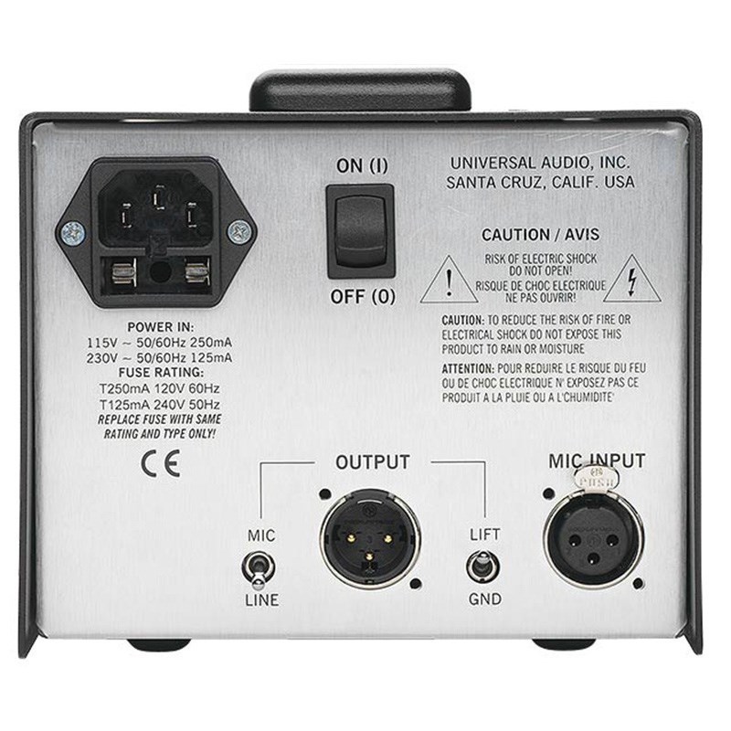 Universal Audio SOLO 610(1ch真空管プリアンプ・DI)(国内正規品