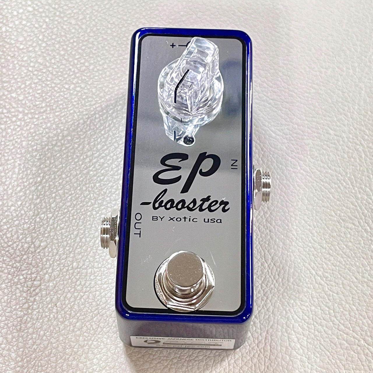 Xotic EP Booster Metallic Blue LTD 【15周年記念の限定エディション