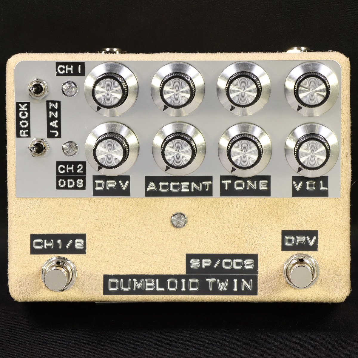 Shins Music Dumbloid Twin SP/ODS Beigh Suede with Jazz/Rock SW