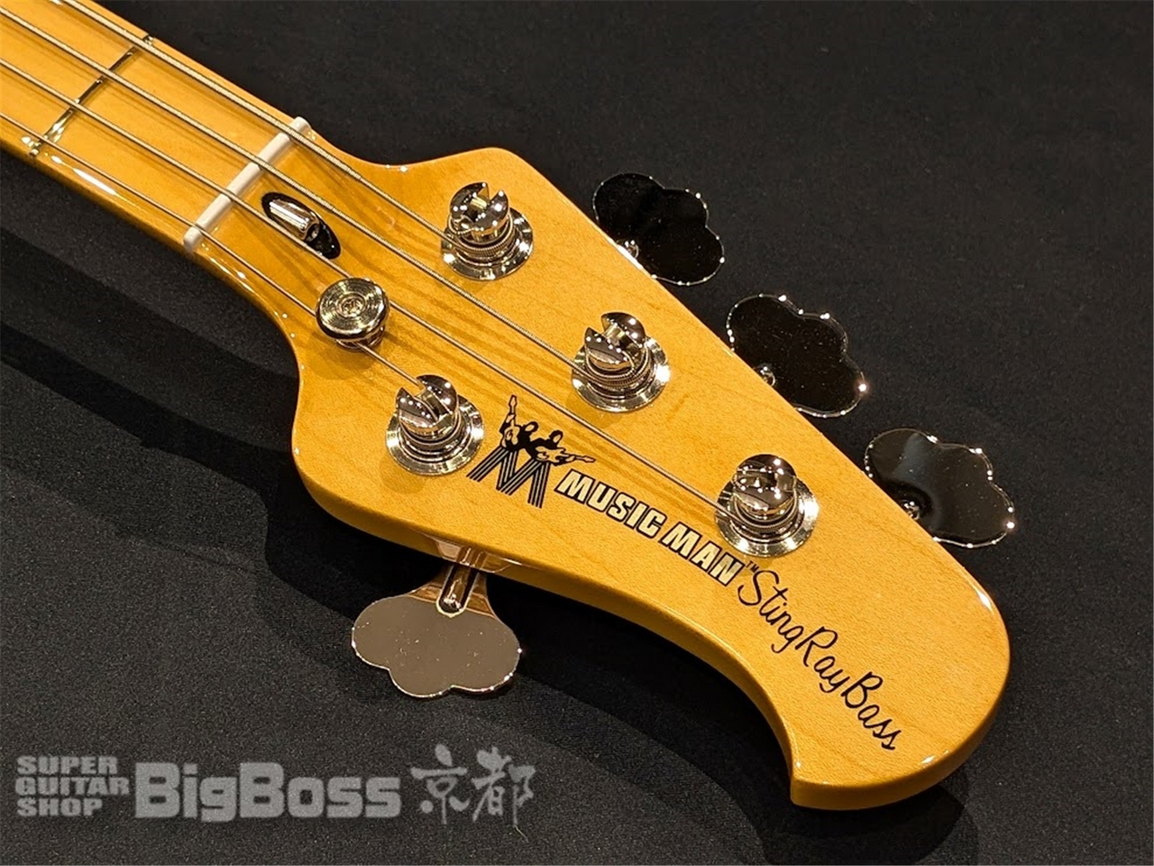 MUSIC MAN Retro 70s StingRay / Black（新品/送料無料）【楽器検索