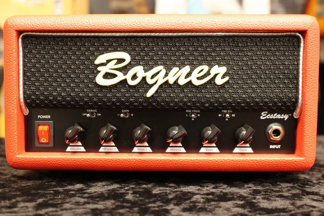 Bogner 【箱ヨレ特価】 Ecstasy Mini Head Custom Color Red Tolex