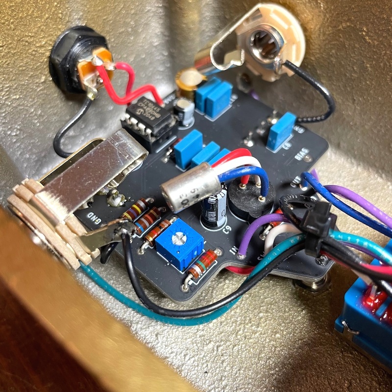 Tru-Fi Treble Boost Rangemaster Gold（新品）【楽器検索デジマート】