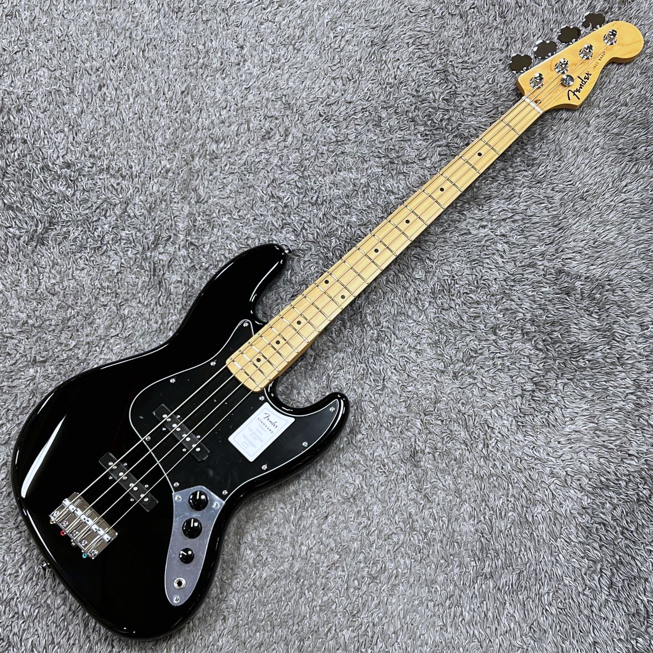 Fender Standard Jazz Bass Black / Maple 【2025年最新モデル